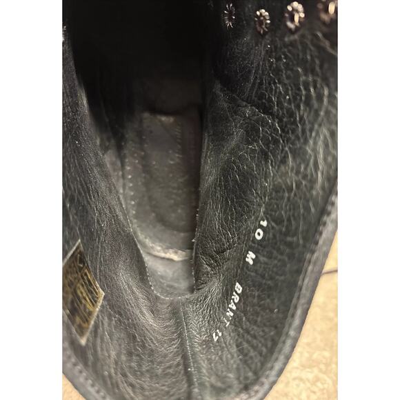 Saks Fifth Ave mens Ankle boot size 10 M black suede leather main image 12